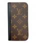 LOUIS VUITTON (ルイ ヴィトン) iPhone 15 ケース ブラウン：9000円