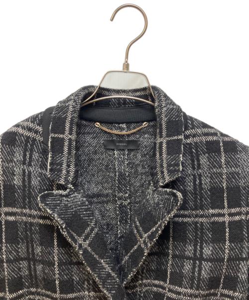 DIESEL（ディーゼル）DIESEL (ディーゼル) チェスターコート ブラック サイズ:不明の古着・服飾アイテム