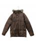 stussy（ステューシー）の古着「中綿ジャケット」｜ブラウン×ブラック