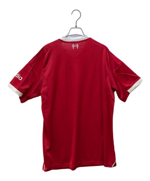 adidas（アディダス）adidas (アディダス) サッカーユニフォーム レッド サイズ:2XLの古着・服飾アイテム