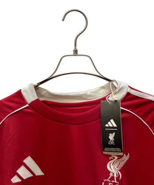 adidas（アディダス）adidas (アディダス) サッカーユニフォーム レッド サイズ:2XLの古着・服飾アイテム