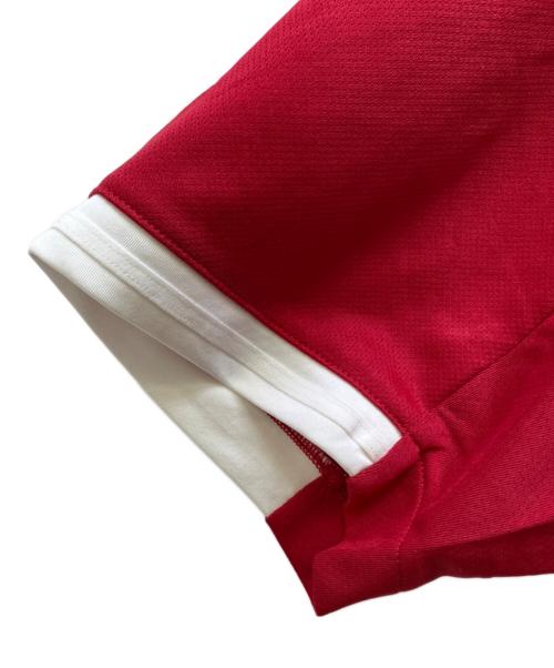 adidas（アディダス）adidas (アディダス) サッカーユニフォーム レッド サイズ:2XLの古着・服飾アイテム