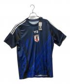 adidas×日本代表×Y-3アディダス×ニホンダイヒョウ×ワイスリー）の古着「サッカーユニフォーム」｜ネイビー