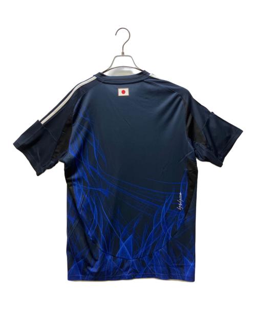 adidas（アディダス）adidas (アディダス) 日本代表 (ニホンダイヒョウ) Y-3 (ワイスリー) サッカーユニフォーム ネイビー サイズ:3XLの古着・服飾アイテム