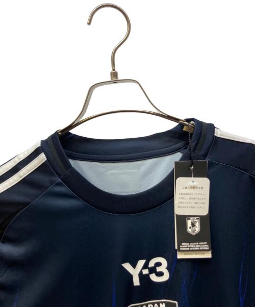 adidas（アディダス）adidas (アディダス) 日本代表 (ニホンダイヒョウ) Y-3 (ワイスリー) サッカーユニフォーム ネイビー サイズ:3XLの古着・服飾アイテム
