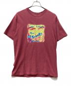stussyステューシー）の古着「半袖カットソー」｜ピンク