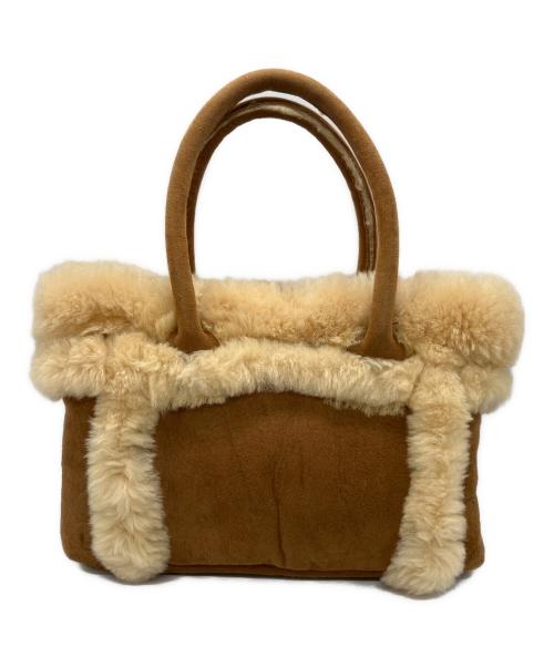 UGG（アグ）UGG (アグ) ファートートバッグ ブラウンの古着・服飾アイテム