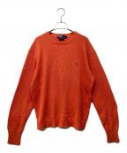 POLO RALPH LAURENポロ・ラルフローレン）の古着「厚手ニット」｜オレンジ