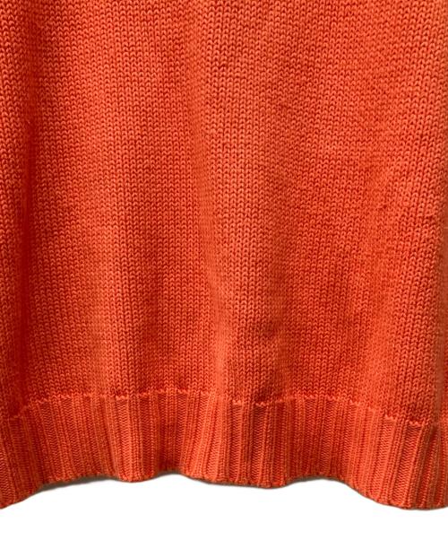 POLO RALPH LAUREN（ポロ・ラルフローレン）POLO RALPH LAUREN (ポロ・ラルフローレン) 厚手ニット オレンジ サイズ:Mの古着・服飾アイテム