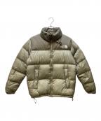 THE NORTH FACEザ ノース フェイス）の古着「ダウンジャケット」｜グレー×カーキ