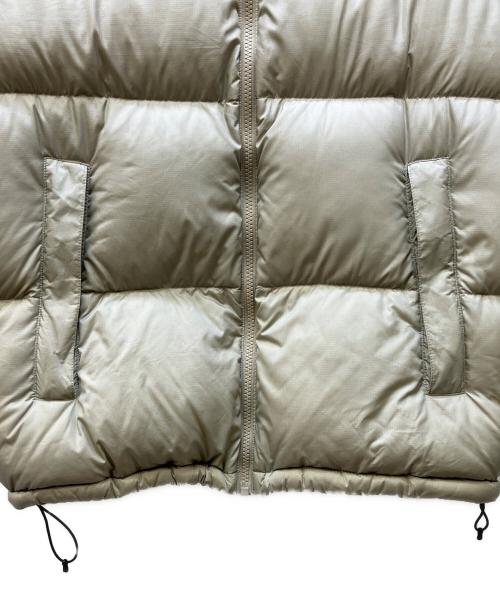 THE NORTH FACE（ザ ノース フェイス）THE NORTH FACE (ザ ノース フェイス) ダウンジャケット グレー×カーキ サイズ:Mの古着・服飾アイテム
