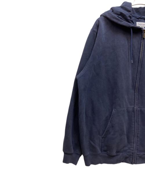 CarHartt（カーハート）CarHartt (カーハート) ジップパーカー ネイビー サイズ:XLの古着・服飾アイテム