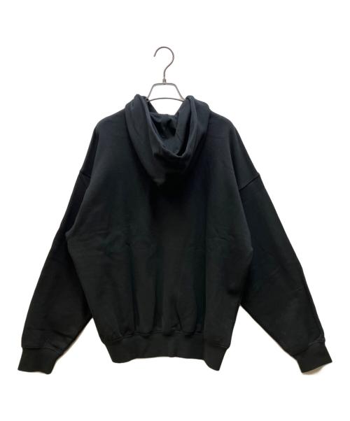 adidas（アディダス）adidas (アディダス) プルオーバーパーカー ブラック サイズ:Sの古着・服飾アイテム