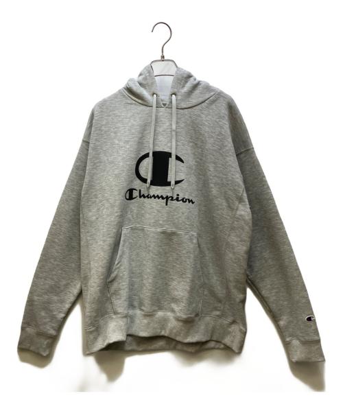 Champion（チャンピオン）Champion (チャンピオン) プルオーバーパーカー グレー サイズ:Lの古着・服飾アイテム