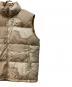 中古・古着 THE NORTH FACE (ザ ノース フェイス) ヌプシダウンベスト ベージュ サイズ:XL：15000円