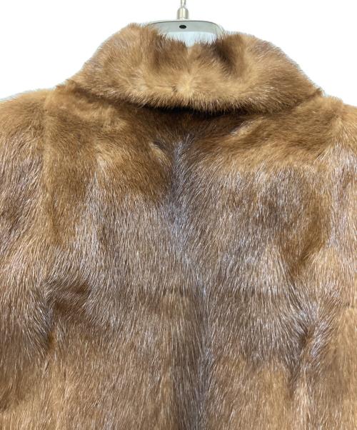 SAGA MINK（サガミンク）SAGA MINK (サガミンク) 毛皮ハーフコート ブラウン サイズ:13の古着・服飾アイテム