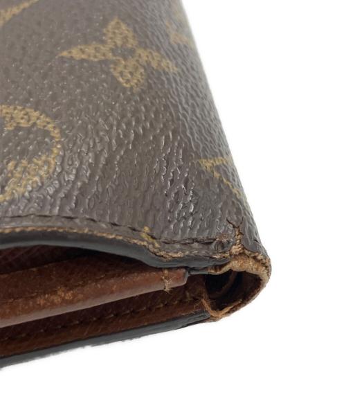 LOUIS VUITTON（ルイ ヴィトン）LOUIS VUITTON (ルイ ヴィトン) 3つ折り財布 ブラウンの古着・服飾アイテム