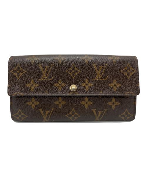 LOUIS VUITTON（ルイ ヴィトン）LOUIS VUITTON (ルイ ヴィトン) 長財布 ブラウンの古着・服飾アイテム