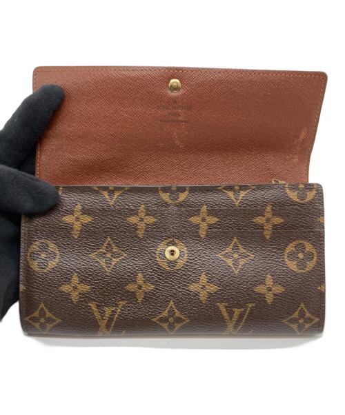 LOUIS VUITTON（ルイ ヴィトン）LOUIS VUITTON (ルイ ヴィトン) 長財布 ブラウンの古着・服飾アイテム