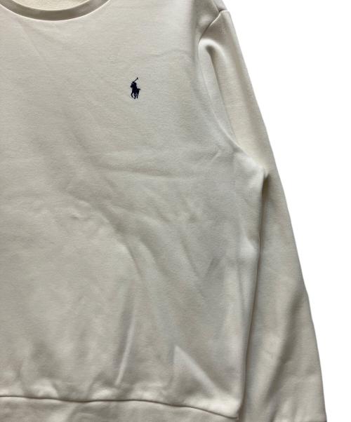 POLO RALPH LAUREN（ポロ・ラルフローレン）POLO RALPH LAUREN (ポロ・ラルフローレン) スウェット ホワイト サイズ:XLの古着・服飾アイテム
