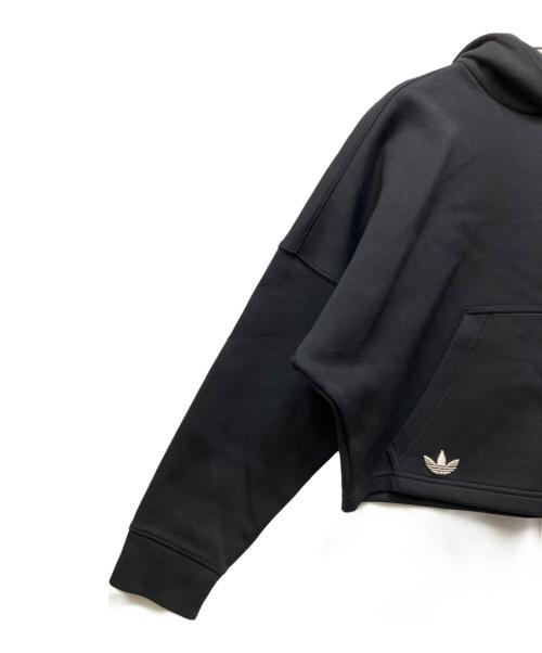 adidas（アディダス）adidas (アディダス) プルオーバーパーカー ブラック サイズ:Lの古着・服飾アイテム