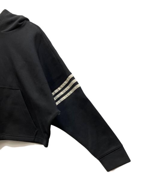 adidas（アディダス）adidas (アディダス) プルオーバーパーカー ブラック サイズ:Lの古着・服飾アイテム