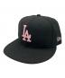 New Era（ニューエラ）の古着「キャップ」｜ピンク×ブラック