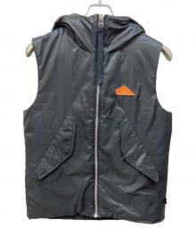 stussy×NEXUSVII（ステューシー×ネクサスセブン）の古着「中綿ベスト」｜ブラック
