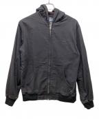 stussyステューシー）の古着「ジップジャケット」｜ブラック