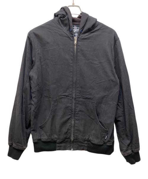 stussy（ステューシー）stussy (ステューシー) ジップジャケット ブラック サイズ:Mの古着・服飾アイテム