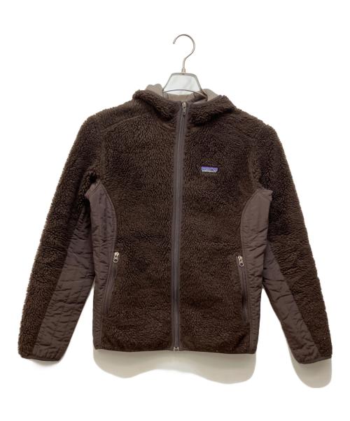 Patagonia（パタゴニア）Patagonia (パタゴニア) フリースパーカー ブラウン サイズ:Mの古着・服飾アイテム