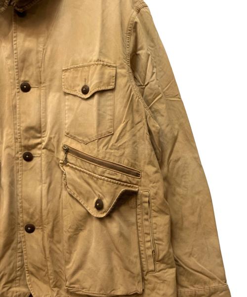 POLO RALPH LAUREN（ポロ・ラルフローレン）POLO RALPH LAUREN (ポロ・ラルフローレン) ハンティングジャケット ベージュ サイズ:XLの古着・服飾アイテム