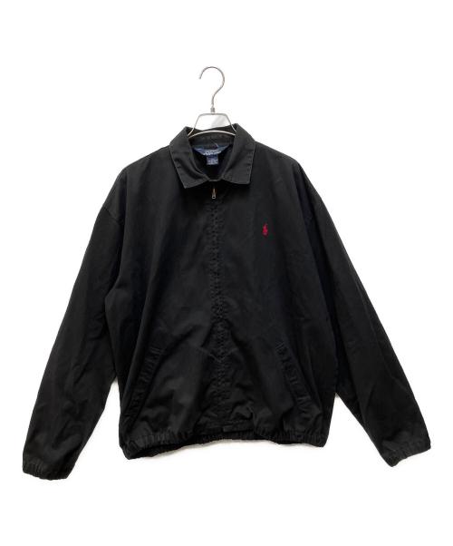 POLO RALPH LAUREN（ポロ・ラルフローレン）POLO RALPH LAUREN (ポロ・ラルフローレン) ジップジャケット ブラック サイズ:Lの古着・服飾アイテム