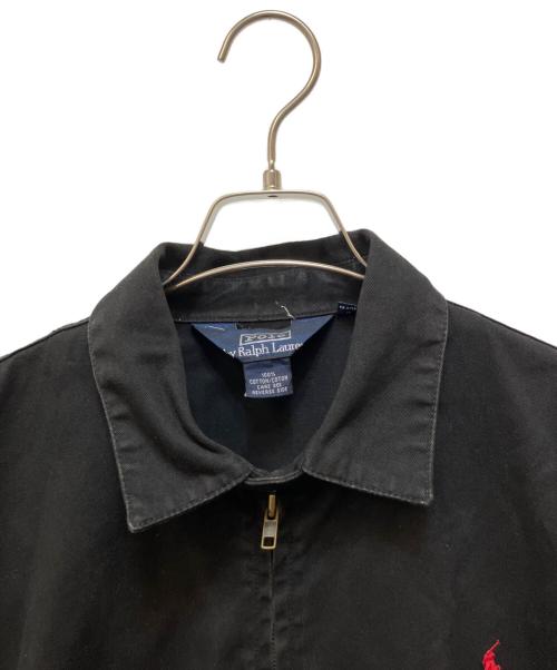 POLO RALPH LAUREN（ポロ・ラルフローレン）POLO RALPH LAUREN (ポロ・ラルフローレン) ジップジャケット ブラック サイズ:Lの古着・服飾アイテム