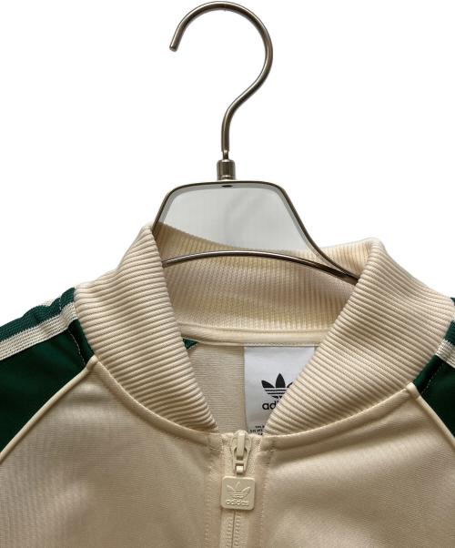 adidas（アディダス）adidas (アディダス) トラックジャケット アイボリー サイズ:Lの古着・服飾アイテム