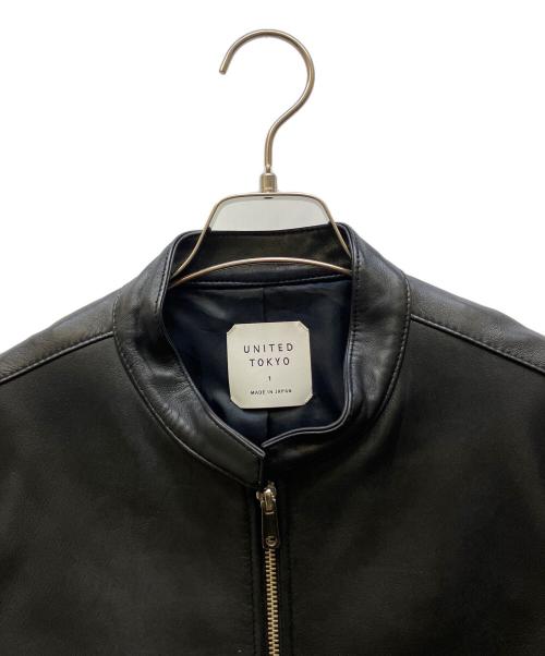 UNITED TOKYO（ユナイテッドトーキョー）UNITED TOKYO (ユナイテッドトーキョー) レザージャケット ブラック サイズ:1の古着・服飾アイテム