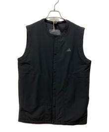 adidas GOLF（アディダスゴルフ）の古着「中綿ベスト」｜ブラック