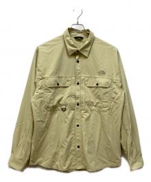 THE NORTH FACE（ザ ノース フェイス）の古着「長袖シャツ」｜ベージュ