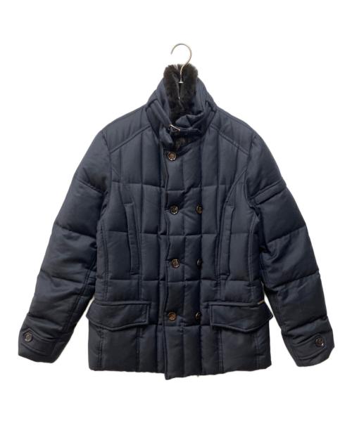 MOORER（ムーレー）MOORER (ムーレー) ダウンジャケット ネイビー サイズ:44の古着・服飾アイテム