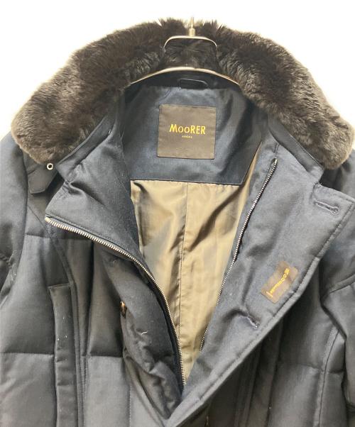 MOORER（ムーレー）MOORER (ムーレー) ダウンジャケット ネイビー サイズ:44の古着・服飾アイテム