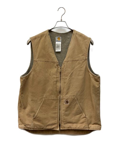 CarHartt（カーハート）CarHartt (カーハート) ベスト ベージュ サイズ:XLの古着・服飾アイテム