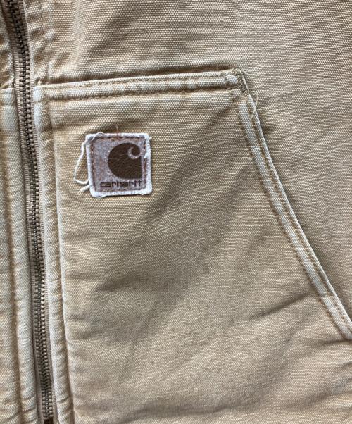 CarHartt（カーハート）CarHartt (カーハート) ベスト ベージュ サイズ:XLの古着・服飾アイテム