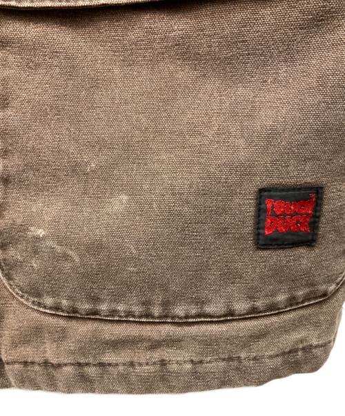 TOUGH DUCK（タフダック）TOUGH DUCK (タフダック) ワークジャケット ブラウン サイズ:Mの古着・服飾アイテム