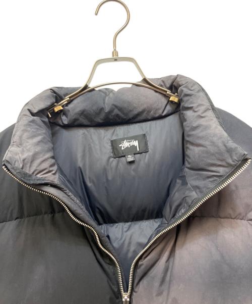 stussy（ステューシー）stussy (ステューシー) Recycled Nylon Down Puffer グレー サイズ:XLの古着・服飾アイテム
