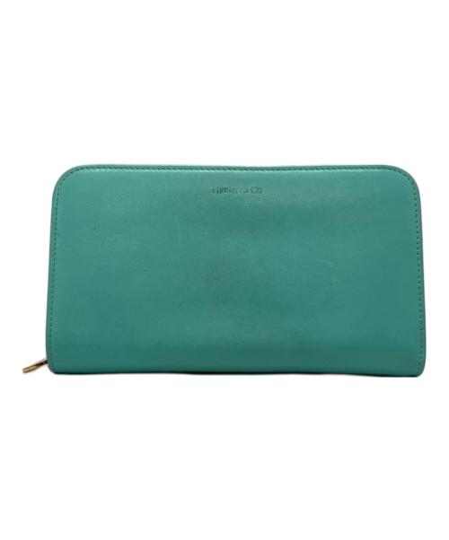 TIFFANY & Co.（ティファニー）Tiffany & Co. (ティファニー) 長財布 スカイブルーの古着・服飾アイテム