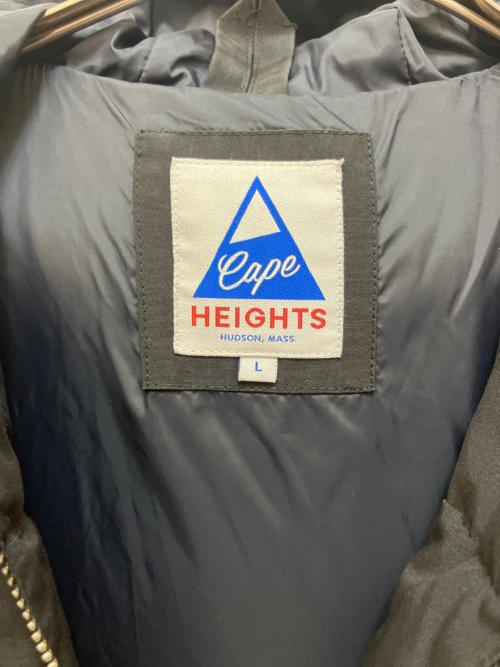 Cape HEIGHTS（ケープハイツ）CAPE HEIGHTS (ケープハイツ) ダウンジャケット ブラック サイズ:Lの古着・服飾アイテム