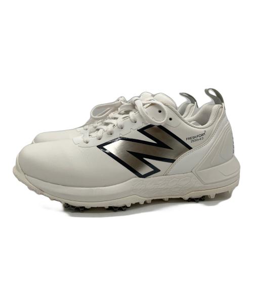 NEW BALANCE（ニューバランス）NEW BALANCE (ニューバランス) ゴルフシューズ ホワイト サイズ:25㎝の古着・服飾アイテム