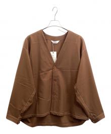 digawel（ディガウェル）の古着「シャツカーディガン」｜ブラウン