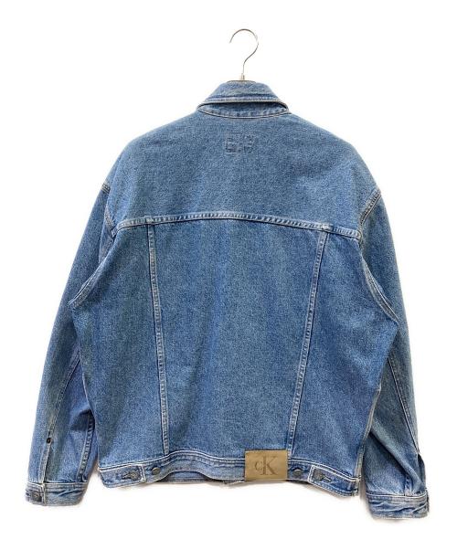 Calvin Klein（カルバンクライン）Calvin Klein (カルバンクライン) デニムジャケット インディゴ サイズ:Lの古着・服飾アイテム