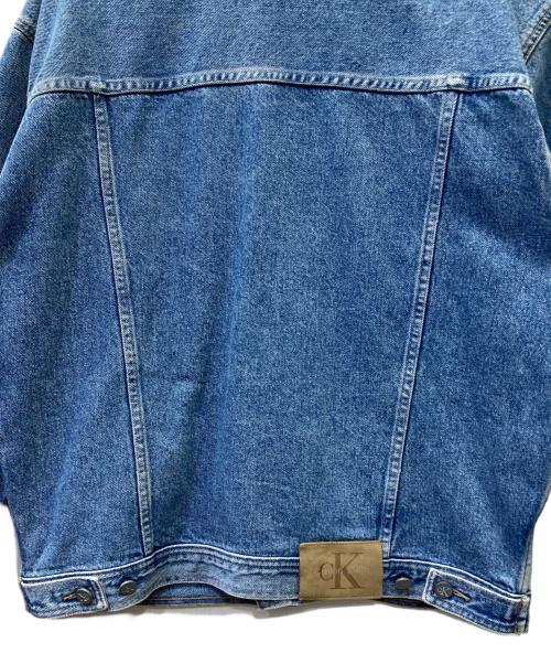 Calvin Klein（カルバンクライン）Calvin Klein (カルバンクライン) デニムジャケット インディゴ サイズ:Lの古着・服飾アイテム